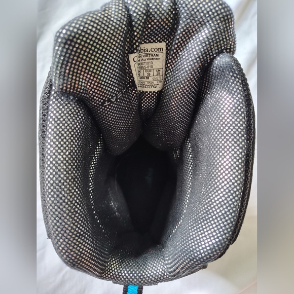 Columbia Bugaboot Size 7 Black 400g Waterproof Insulated Winter Boots - Picture 11 of 16